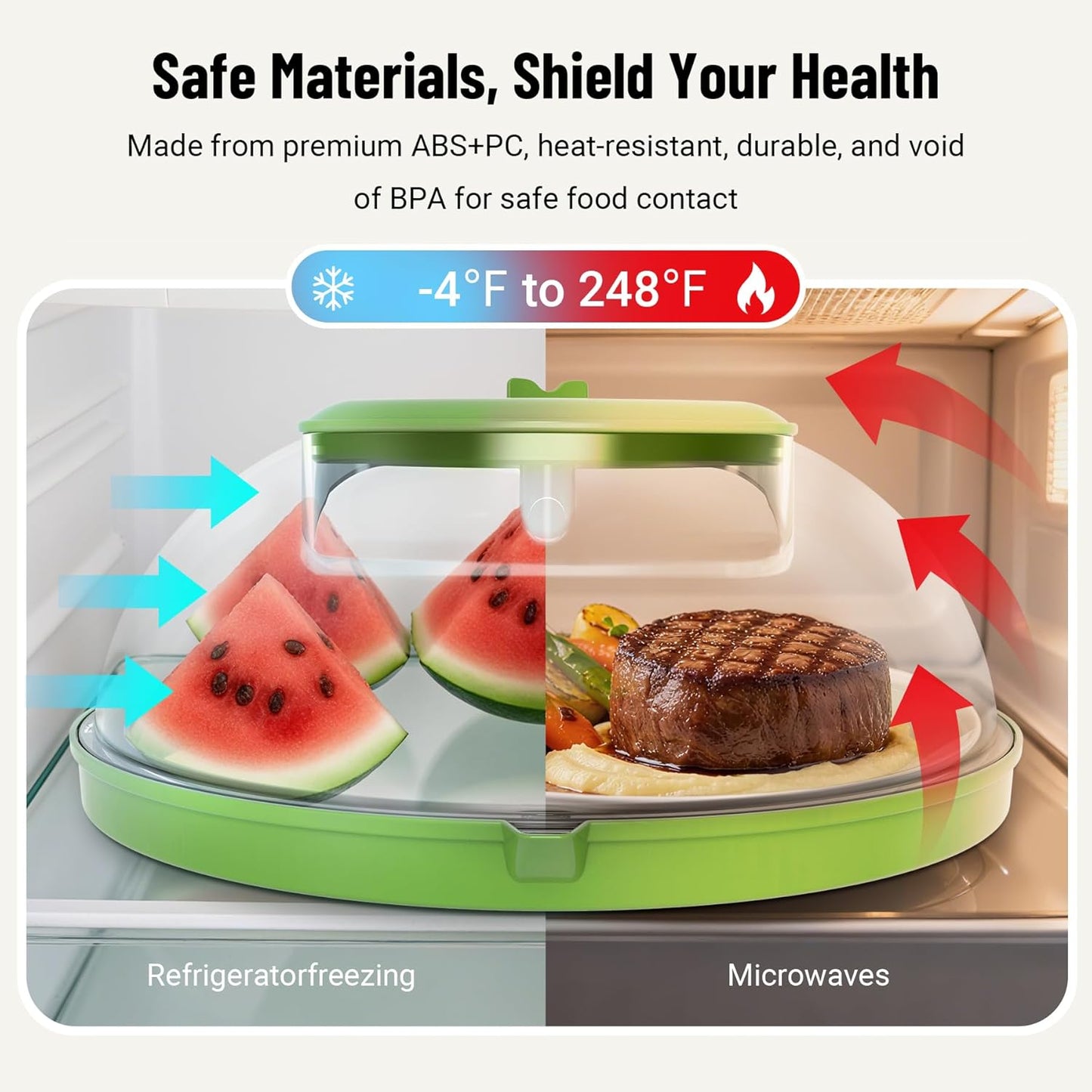 STITCH AND HUE FLEXSTEAM™ FOOD COVER