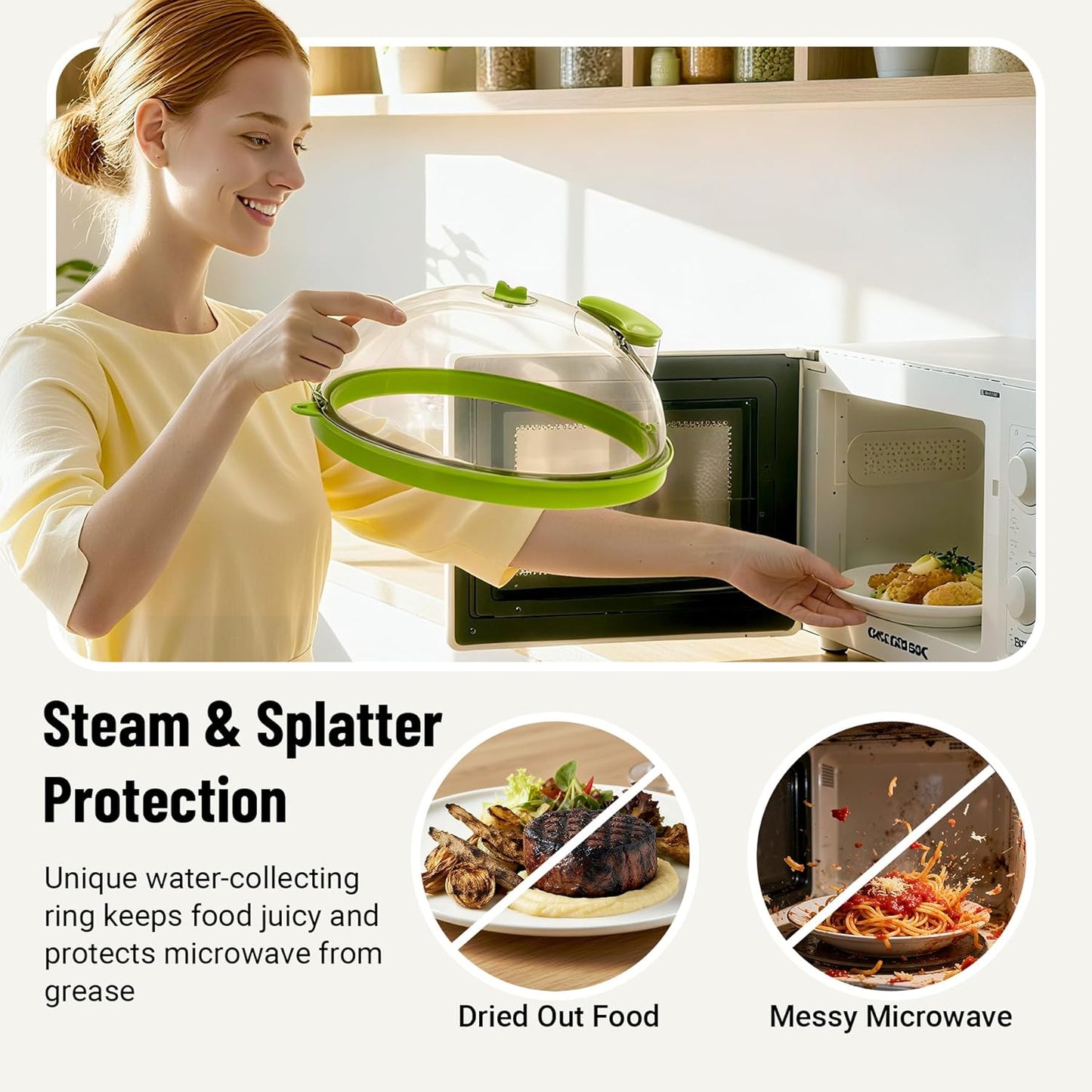 STITCH AND HUE FLEXSTEAM™ FOOD COVER